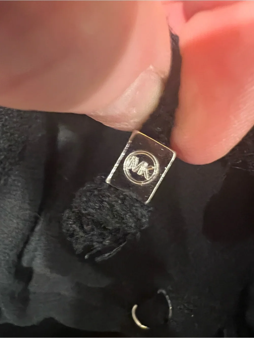 Michael Kors Black Hoodie with Branded Tag